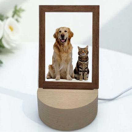 Personalized Acrylic Photo Frame with LED Light
