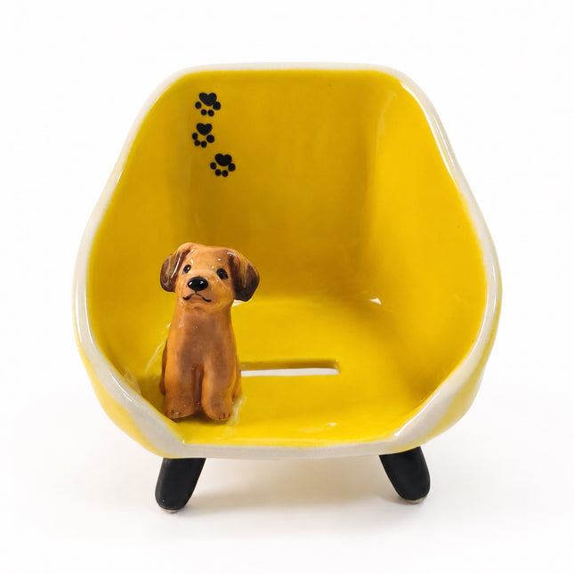 Ceramic Personalized Phone Stand with Custom Pet Figurine