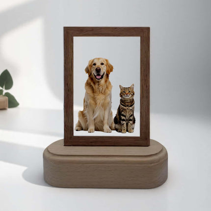 Personalized Acrylic Photo Frame with LED Light