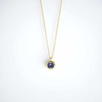 Personalized Circle-Shaped Projection Photo Necklace