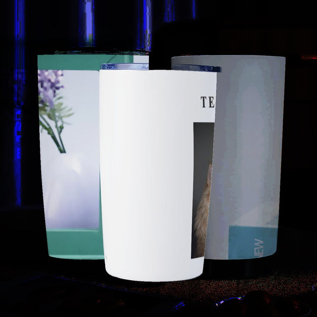 Custom 20OZ Tumbler With Sliding Lid Printed in USA