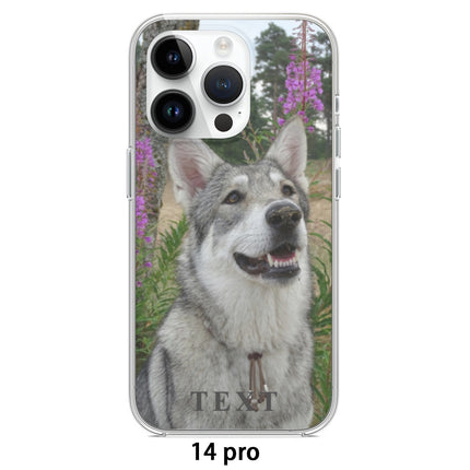 Personalized PortraitiPhone 14 15 Series Mobile Phone Case TPU