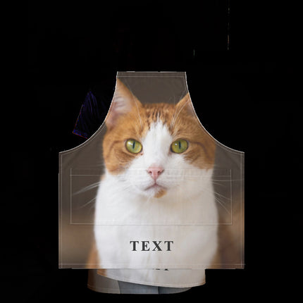 Personalized Pet Portrait Kitchen Apron