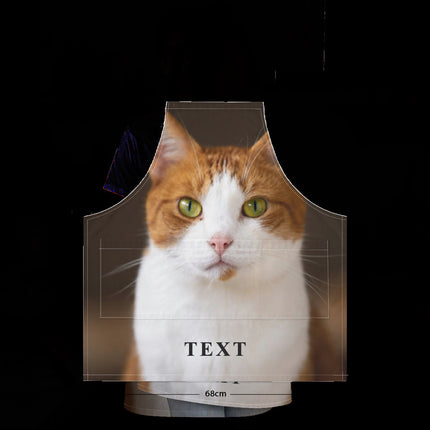 Personalized Pet Portrait Kitchen Apron