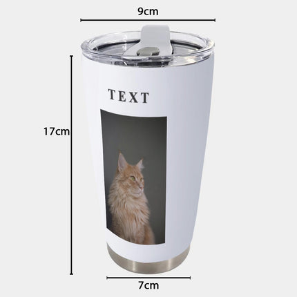 Custom 20OZ Tumbler With Sliding Lid Printed in USA