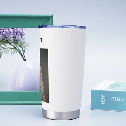 Custom 20OZ Tumbler With Sliding Lid Printed in USA