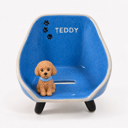 Ceramic Personalized Phone Stand with Custom Pet Figurine