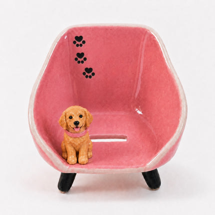 Ceramic Personalized Phone Stand with Custom Pet Figurine