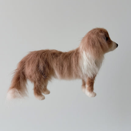 Personalized Custom Realistic Pet Clone – Handcrafted 3D Twist-Wool Sculpture (20cm/8inch Nose-to-Butt)