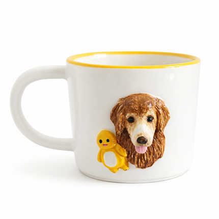 Personalized Dog & Cat 3D Ceramic Coffee Mug